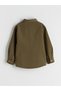 Lcw Kids Khaki Boys' Shirt and T-Shirt Set of 2 - 6