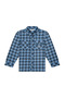 Boy's Plaid Lumberjack Shirt with Snap Pockets Mnt25E215 - 2