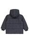 Hooded Puffer Jacket for Ages 6-9 - Gray 7-8 Years - 3