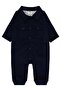 Collared 6-18 Months Slopet - Navy Blue