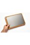 Double-Sided Natural Beech Wood Hygienic 1St. Grade Stainless Steel Cutting Presentation Board - 6