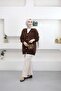 41010 - Stylish Comfortable Buttoned Soft Women's Knitwear Long Cardigan - 2