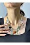 Mixed Natural Stone Women's Necklace 28 cm - 4