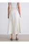 Esvab • Modern & Distinctive Textured Flared Skirt with Zipper at the Waist - 7