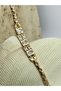 Xuping Bracelet Steel Oval Zircon Stone Non-Tarnish Anti-Allergic Rose Gold Color - 5