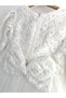 Girls Baby Kids Lace Laced Birthday Party Wedding Special Occasion Tulle Lined Princess Ball Gowns Dress - 7