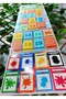 Numbers (Numbers)-Colors (Colors) Banner 4 Pieces of Pvc-Coated Banners for School and Classrooms 30*100 cm - 7