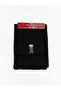 Lcw Accessories Black Bear Teddy Embroidered Men's Scarf and Beanie - 2