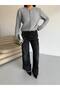 New Season Button Detailed Textured Women's Knitwear Cardigan 52121007 - 3