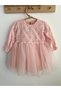Girls Baby Kids Lace Laced Birthday Party Wedding Special Occasion Tulle Lined Princess Ball Gowns Dress - 3