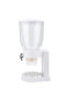Cereal Dispenser for Dry Food, Grains, Candy & Snacks - Large Capacity - Wall Mounted or Countertop - 2