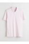 Plus Size Polo Neck Short Sleeve Pique Men's T-Shirt - 5