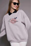 Three Thread Combed Cotton Ş Fleece-Lined B Printed Sweatshirt - 3