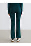 Esvab • Modern & Distinctive Women's Spanish Flare Sweatpants with Drawstring Waist - 5