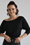 Women's Boat Neck Off-Shoulder Blouse