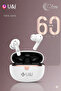 ANC+ENC Wireless Earbuds - 60H Playtime, BT 5.4, 32dB Deep Noise Reduction Earphones - 2