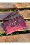Envelope Stone Suede Women's Wallet with Wrist Strap Special Series - 2