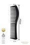 Professional Barber Hairdressing Hair Cutting Comb - Black Large Carbon Comb - Wax Comb - 2