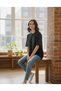 Black - Zr Washable Oversized Tshirt - 2