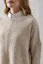 Crew Neck Oversize Boucle Knit Sweater - Comfortable and Stylish |   Quality Knitwear |   Trend Sweater - 8