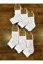 Men's Winter Half Socks Stitch-Free Sole Towel Comfortable Casual Socks 6-Pack