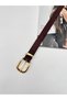 Brown/Women's Suede Belt, Trouser Belt, Jacket Belt, Shirt Belt. - 3