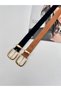 Set of 2/Women's Suede Belt, Trouser Belt, Jacket Belt, Shirt Belt. - 2