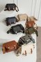 Women's Double Buckle Detailed Stylish Multi-Compartment Crossbody Hand and Shoulder Bag - 2
