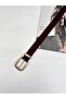 Brown / Women's Suede Belt, Trouser Belt, Jacket Belt, Shirt Belt. - 4