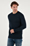 قميص قطني برقبة دائرية قصة ضيقة باسيك 3-pack سويت للرجال SWEAT 5905073S3 - 4