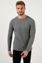 Cotton Crew Neck Slim Fit Basic 3-Pack Sweat Men's Sweat 5905073S3 - 2