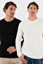Cotton Crew Neck Slim Fit Basic Sweat Men's Sweat 5905073S2