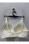 Women's Unpadded Shaping / Sculpting Lace Detailed Ecru Bra - 2