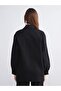Shirt Collar Oversize Women's Jean Jacket (W5) - 5