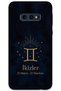 Galaxy S10E Compatible Gemini Zodiac Pattern Phone Case + Screen Protector - 5770