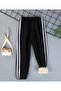 Unisex Sweatpants with Plush Details Inside, the New Fashion for Winter