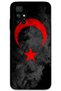 Xiaomi Redmi 10 Compatible Turkish Flag Patterned Phone Case + Screen Protector - 5852