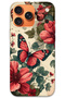 iPhone 17 Pro Max Compatible Butterfly Pattern Phone Case + Screen Protector - 5795