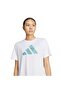 Women's White T-Shirt Adi365 E Bl t W Jn6137 - 6