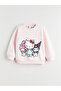 Özmarka New Season Hello Kitty Printed Girls' Sweatshirt