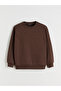 Özmarka New Season Stoned Oversized Women's Thick Sweatshirt - 5