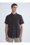 Vizyon New Season Regular Fit Short Sleeve Men's Shirt