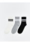 Timeless Clothing & Timeless Choices Striped Men's Socks 3-Piece Set - 2