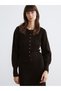 Crew Neck Women's Knitwear Cardigan