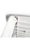Garden Table White 101x68x72 cm Plastic - 2