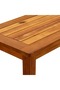Garden Console Table 80x35x75 cm Solid Acacia Wood - 6