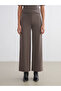 Two Mt Shop Quality Lcw Vision Brown Interlock Plain Standard & Regular Women's Sweatpants - 2