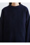 Crew Neck Women's Knitwear Sweater - 3