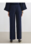 Esvab • Modern & Distinctive Wide-Leg Women's Trousers with Waist Drawstring - 5