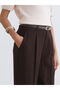Sparkling Choices by Shining Store Relaxed Fit with Waist Beltwomen's Pleated Pants - 4